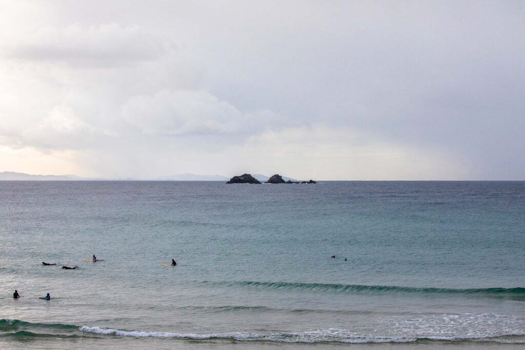 Julian Rocks from Main Beach